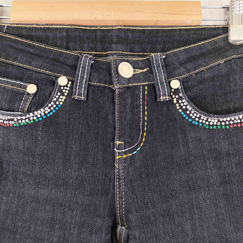 クージー COOGI ビジュースタッズデザインスキニーデニムパンツ レディース 2/1